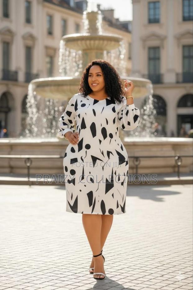 Blossom Print Midi Dress - thumbnail 4