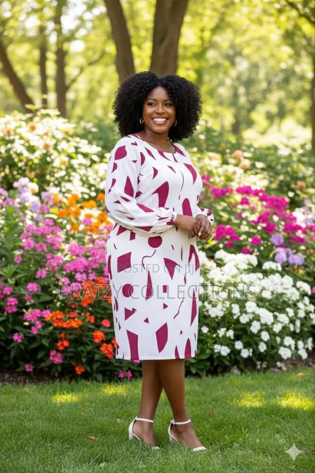 Blossom Print Midi Dress - thumbnail 5