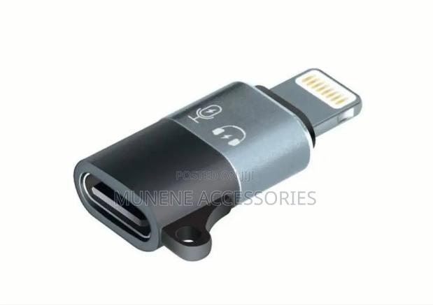 Wireless Microphone Connector Type C To Lightning Lavalier Adapter - main view