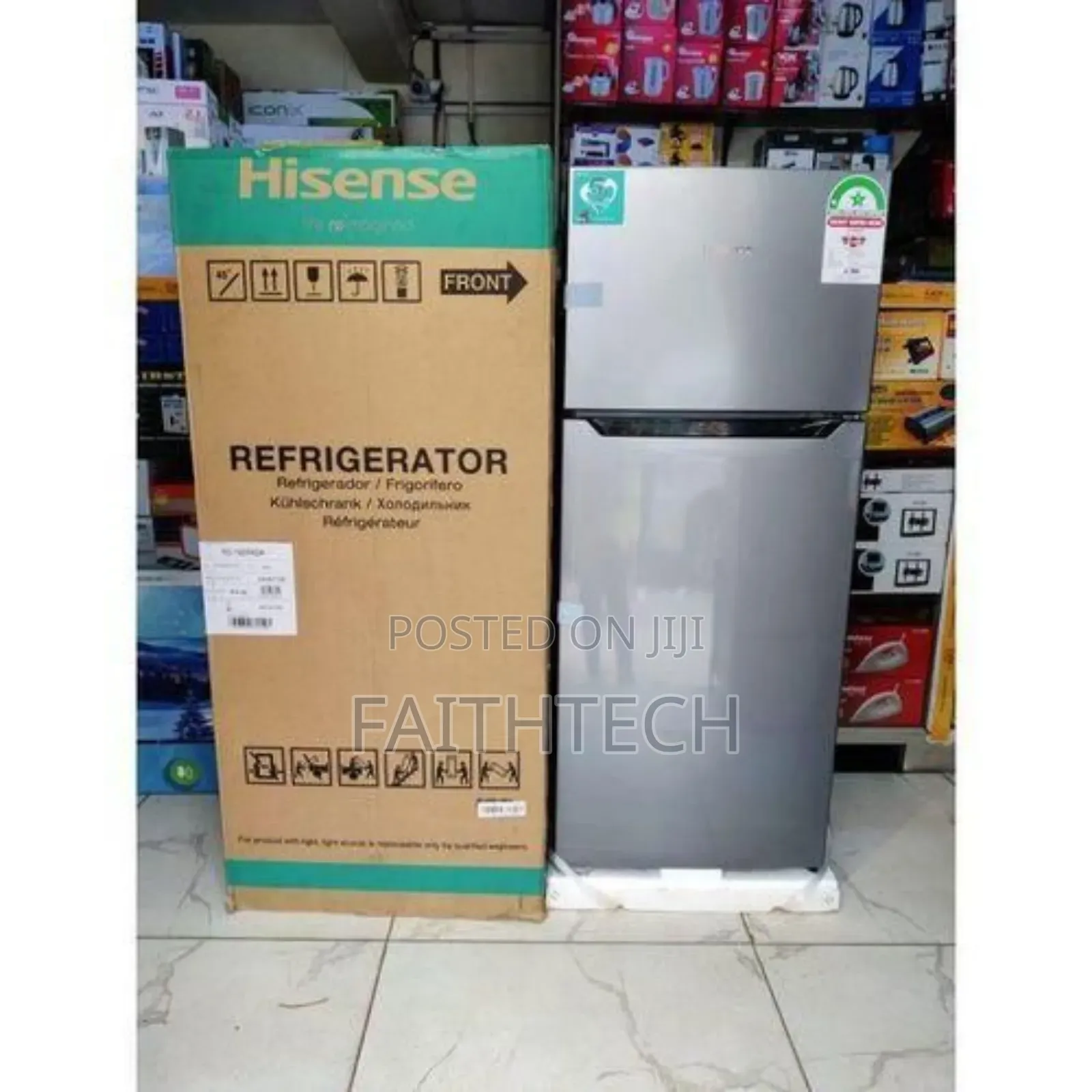 Hisense Fridge 120 Litres Double Door Refrigerator