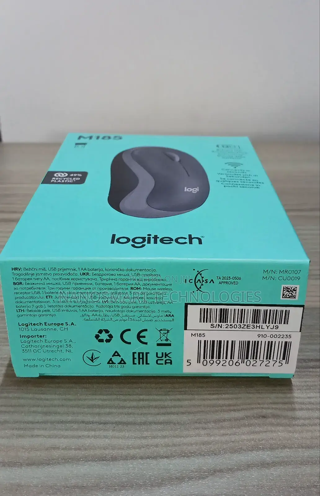 Logitech M185 Wireless Mouse