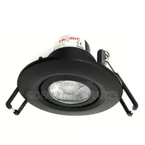 Downlighter Led 3 Watts Warm White Black Colour