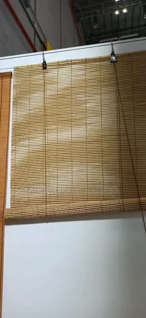 Artisanal Bamboo Roll-Up Blinds