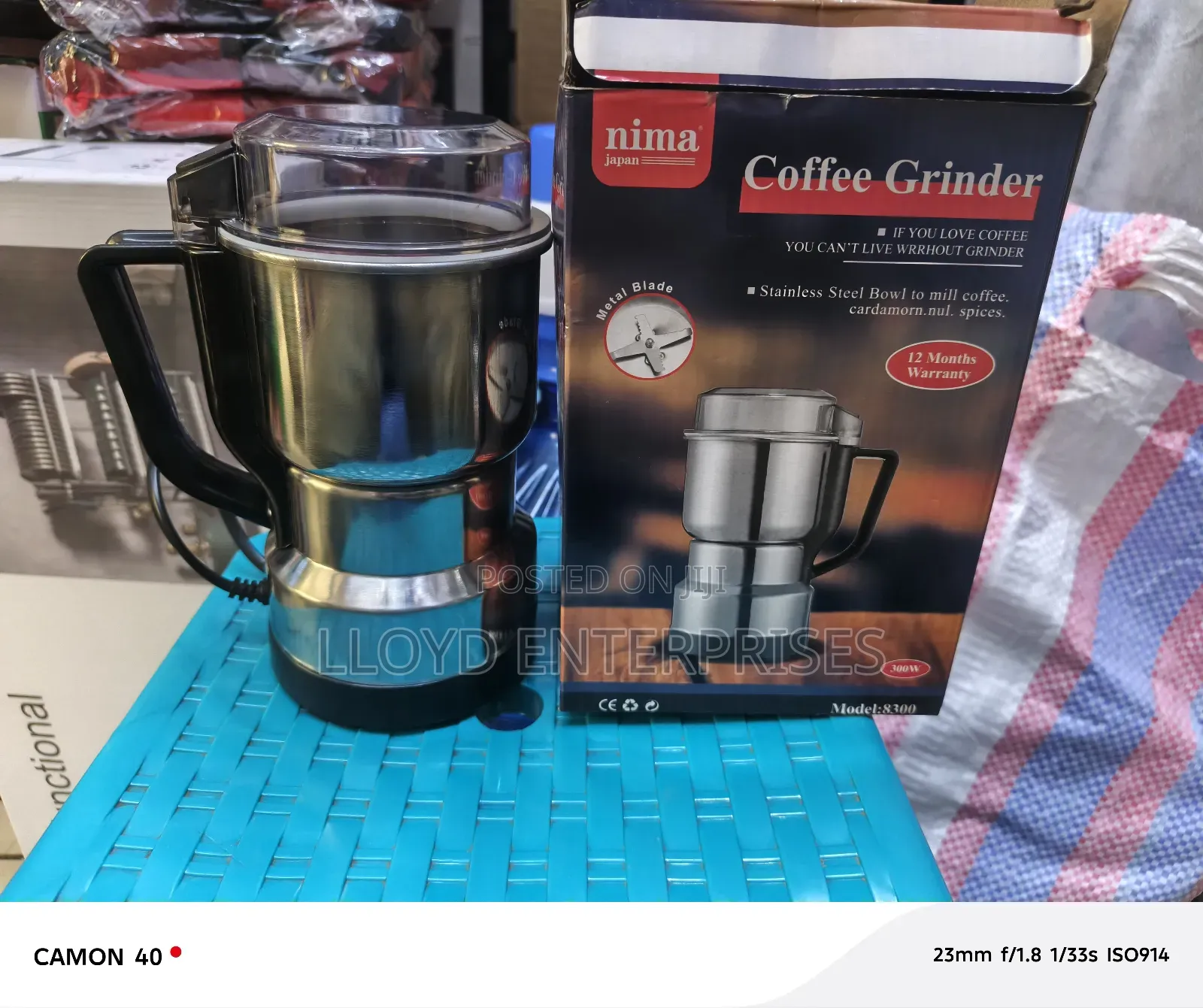 Nima Powerful Electric Coffee Grinder