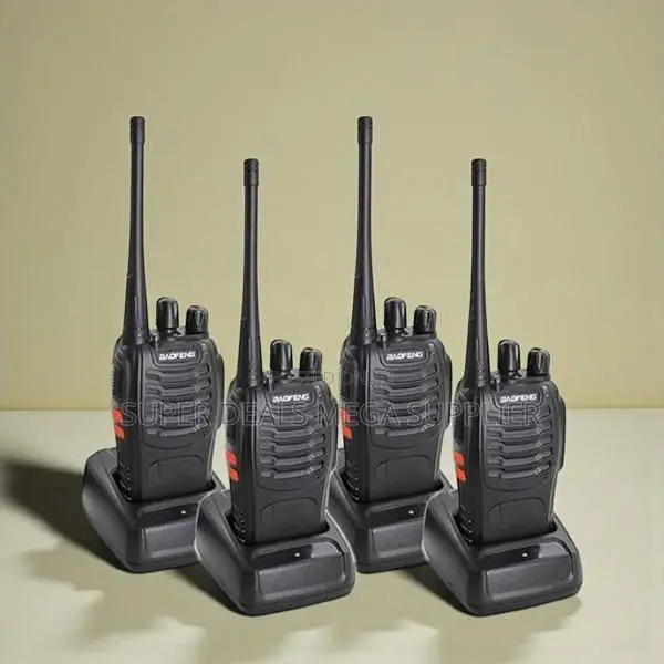 Baofeng Bf-888s Handheld 5km Range 16 Channel Security Two- Way Radio