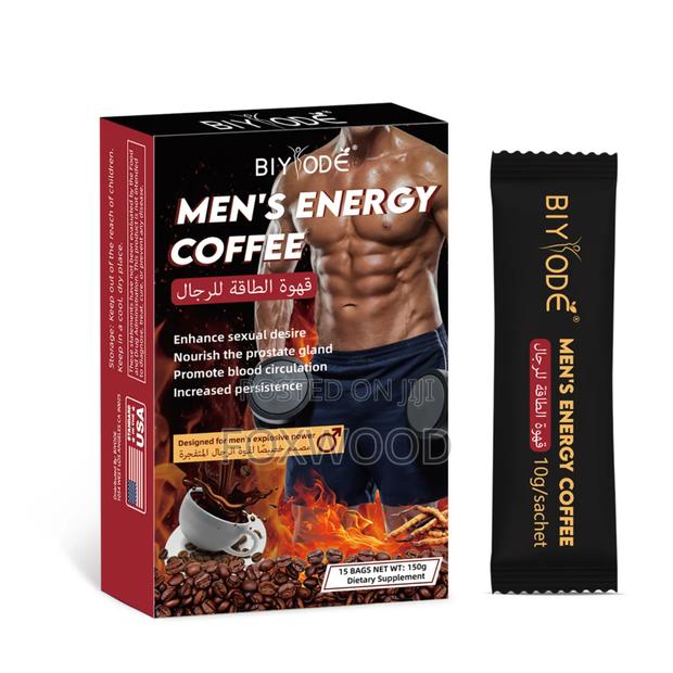 Biyode Men's Energy Coffee 15 Bags Per Box - main view