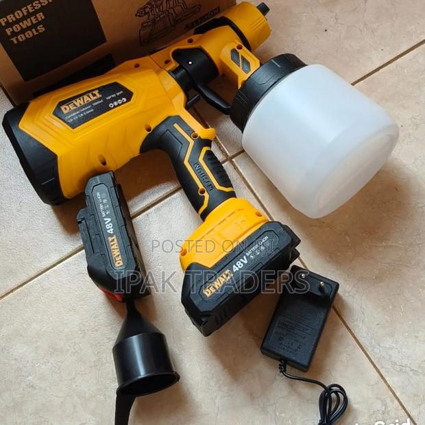 Dewalt Cordless Spraygun 48v
Paint Sprayer - main view