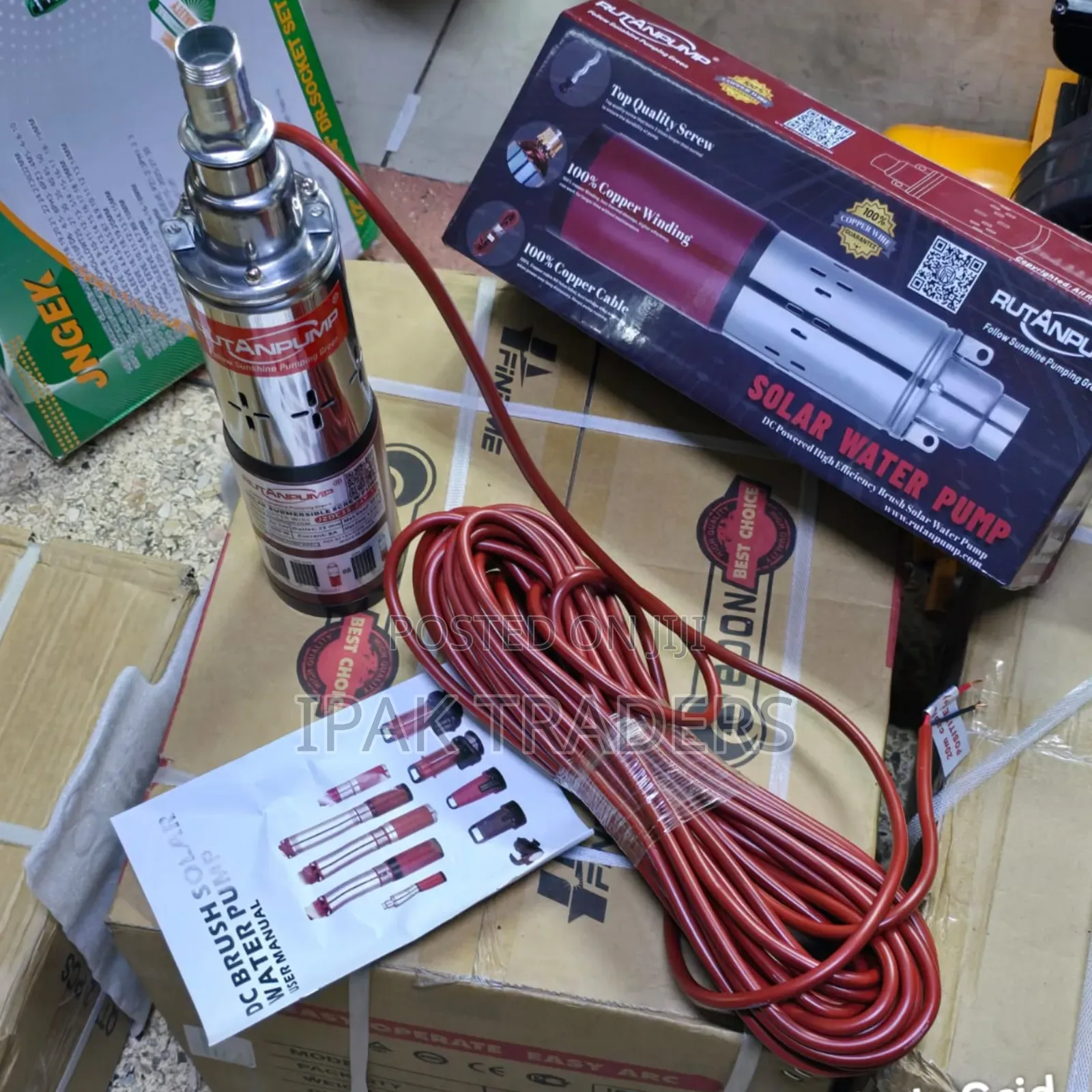 24v Rutant Pump Submasible 250w