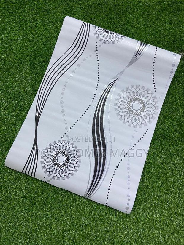 Floral White Self Adhesive Wallpapers - main view