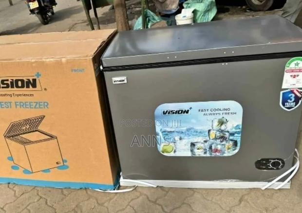 Vision 300 LTR Chest Deep Freezer (Fast Cooling/ Grey* Color) - main view