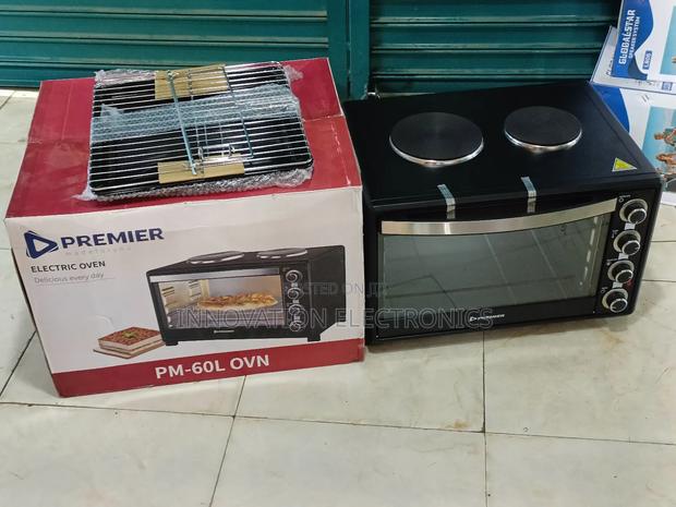 Premier 60litres Oven With 2 Hot Plates
