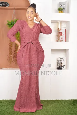 Burgundy Dinner Dress/Evening Wear