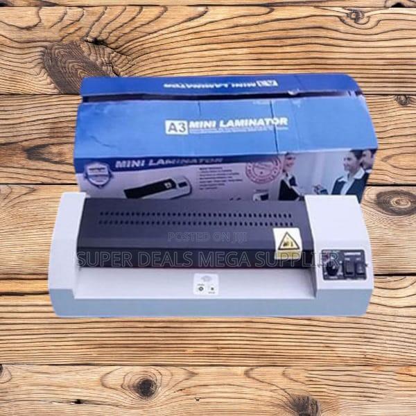 Heavy Duty A3, A4 Laminator Machine Metallic Hot and Cold Lamination