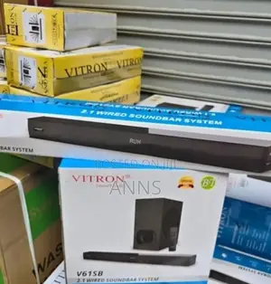 Vitron 2.1ch Wired Sound Bar System Bt/Ub/Fm - Black Body