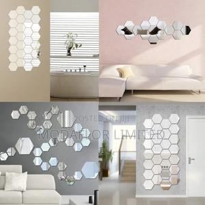 High-Gloss Hexagon Acrylic Mirror Set - thumbnail 2