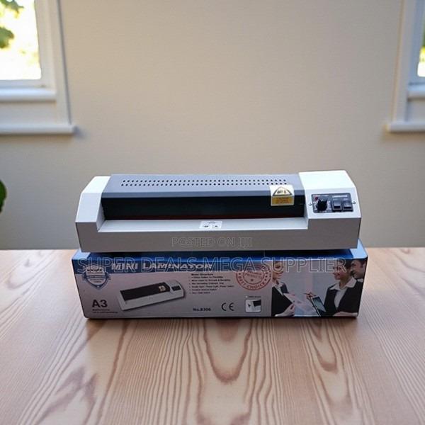 Industrial A3 A4 Laminator With Metal Structure and Stable Heating