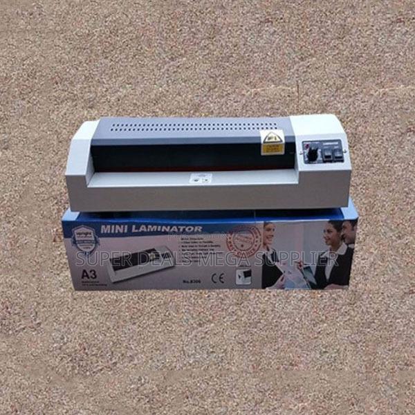A3 A4 A5 Laminator With All Metal Body and Uniform Heating Rollers
