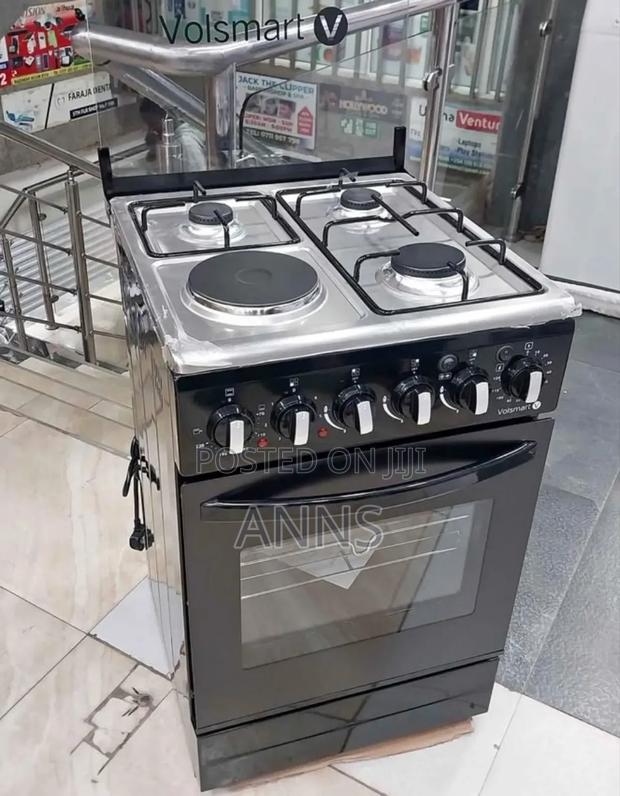 Volsmart 3g + 1 Electric Free Standing Gas Cooker With Electric Oven