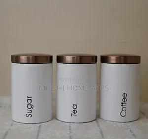 Sugar, Tea, Coffee Canisters