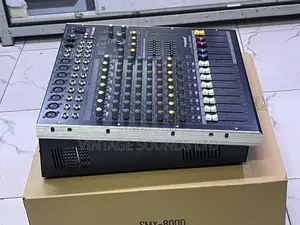 Soundcraft Smx800d 8channel Powered Mixer Amplifier With Usb Bt