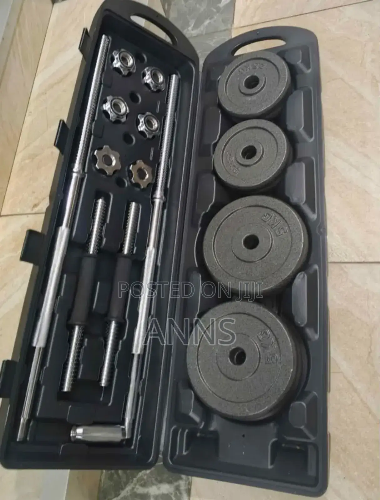 50kgs Dumbbells Set / Gym Weights