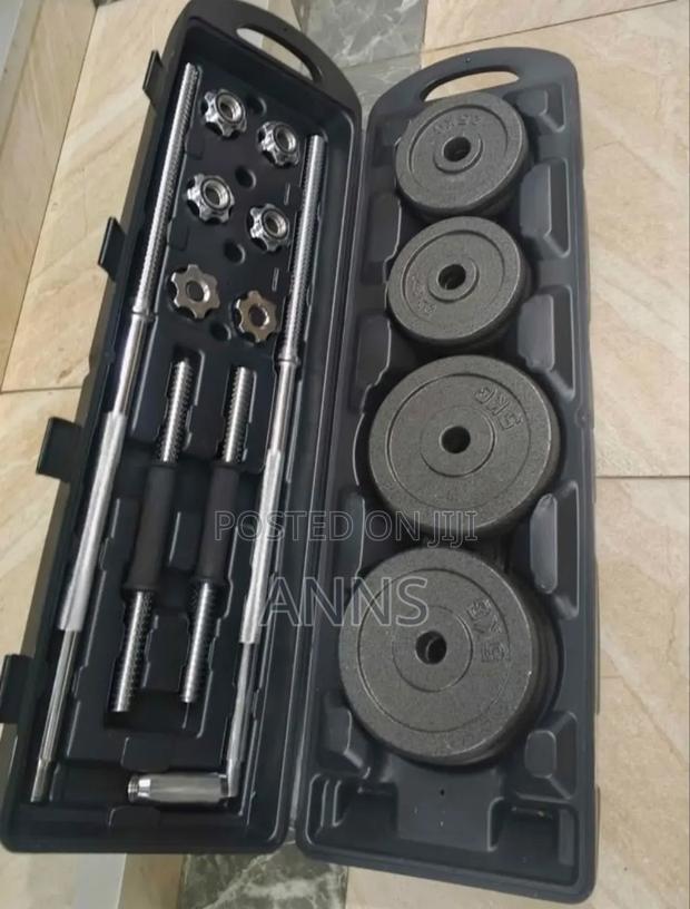 50kgs Dumbbells Set / Gym Weights
