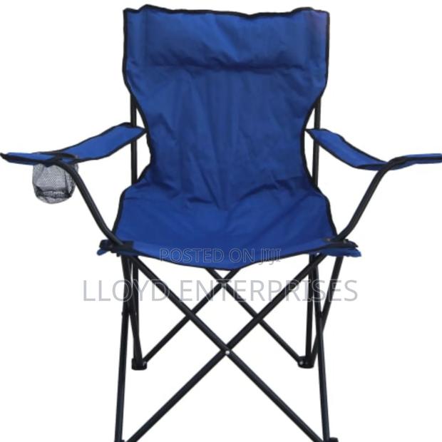Blue Camping Chairs Capacity 180kg - main view