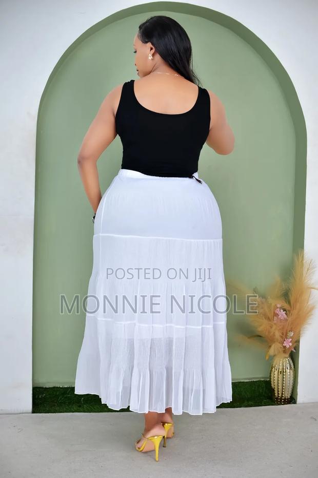 Stylish Long Casual Skirt - thumbnail 3