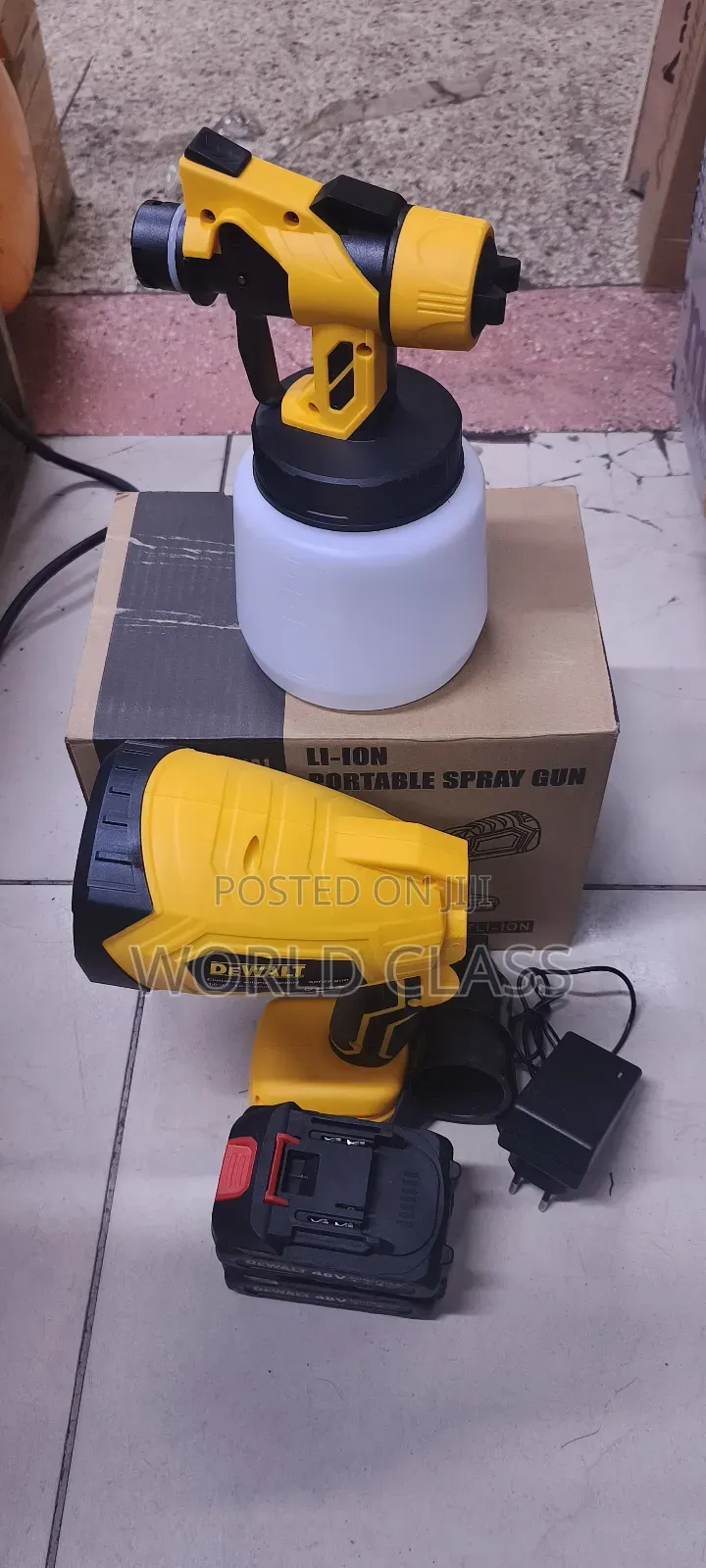 Cordless Dewalt Spray Gun