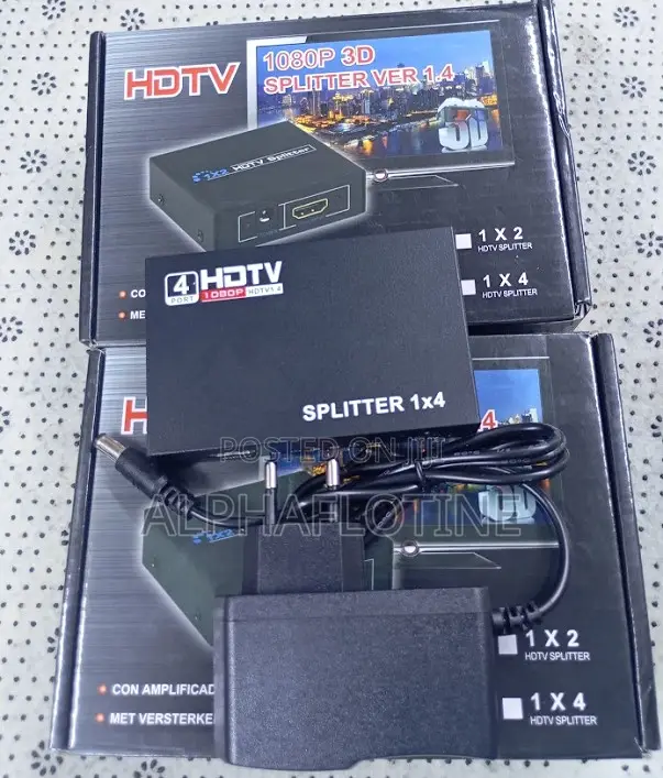 1×4 Ports 4 Port 1080p