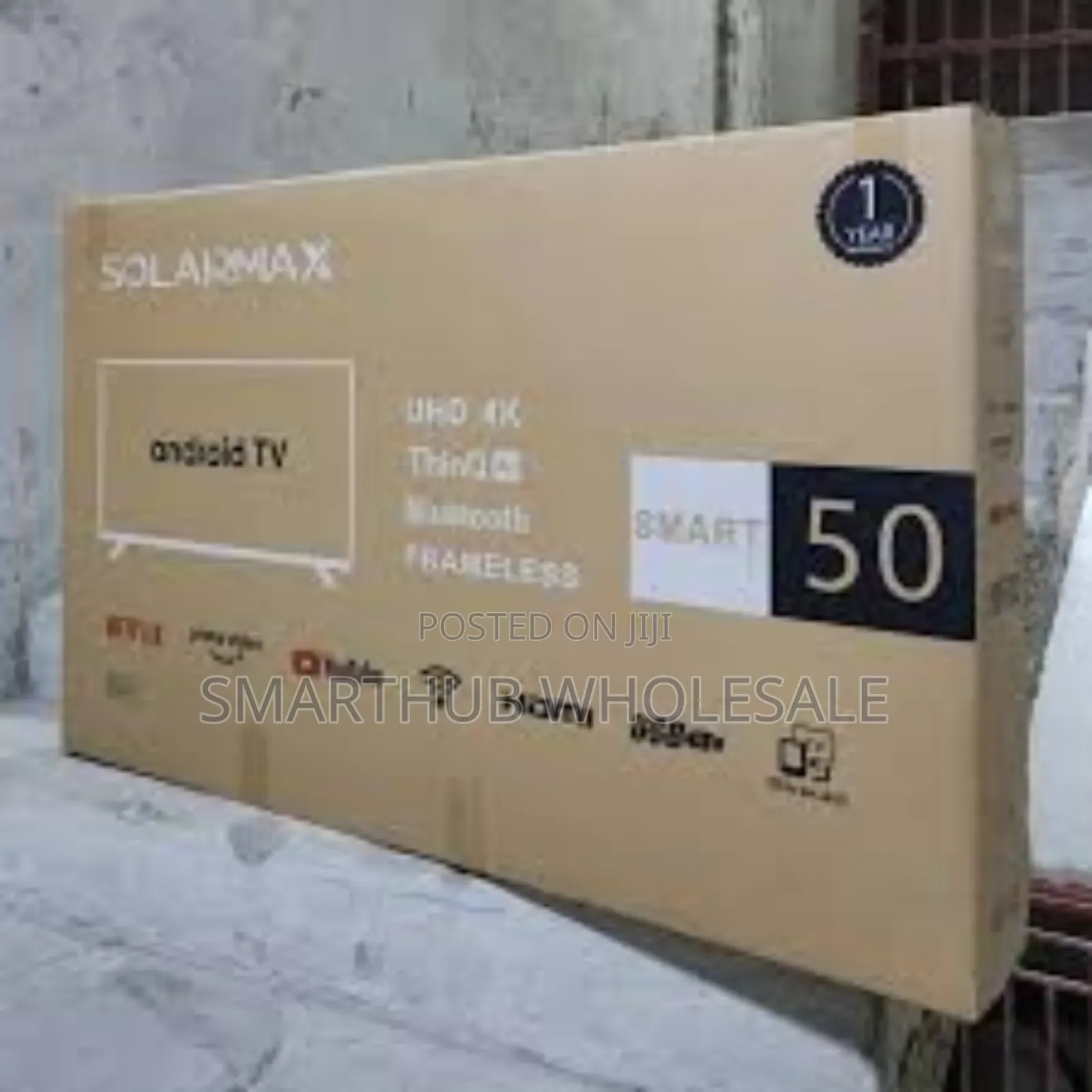 Solarmax 50 Inches Android Smart Tv