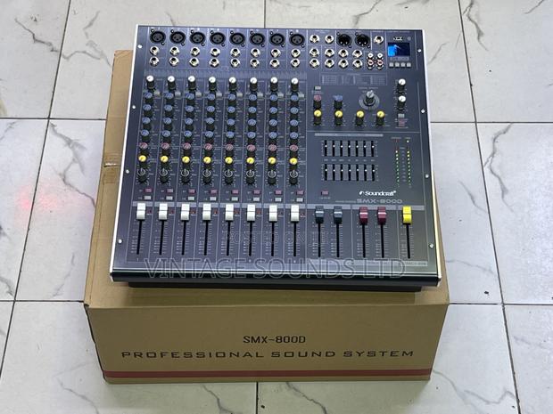 Soundcraft Smx800d8 8channels Original Powered Mixer - thumbnail 3