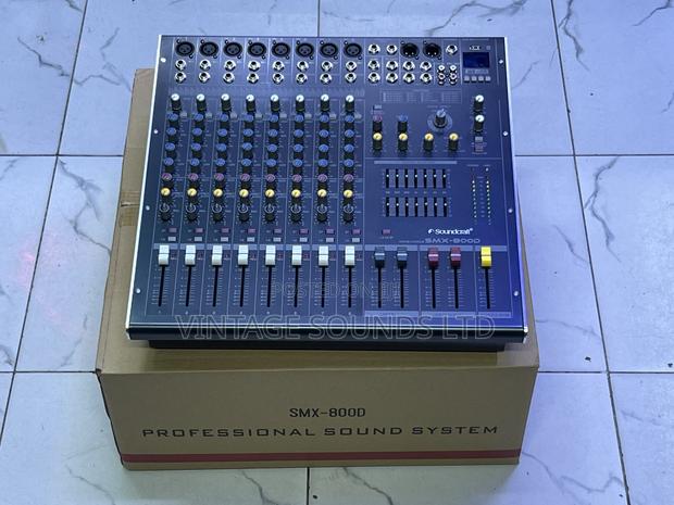 Soundcraft Smx800d8 8channels Original Powered Mixer - thumbnail 4