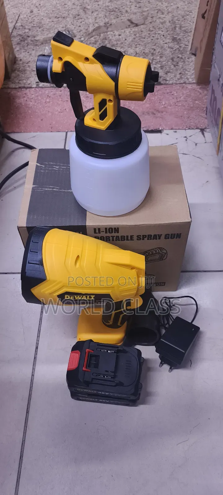 Dewalt Cordless Spray Gun