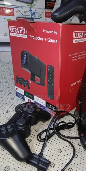 Ultra Hd Projector With Game Controller X2 1920×1080 Full Pixels