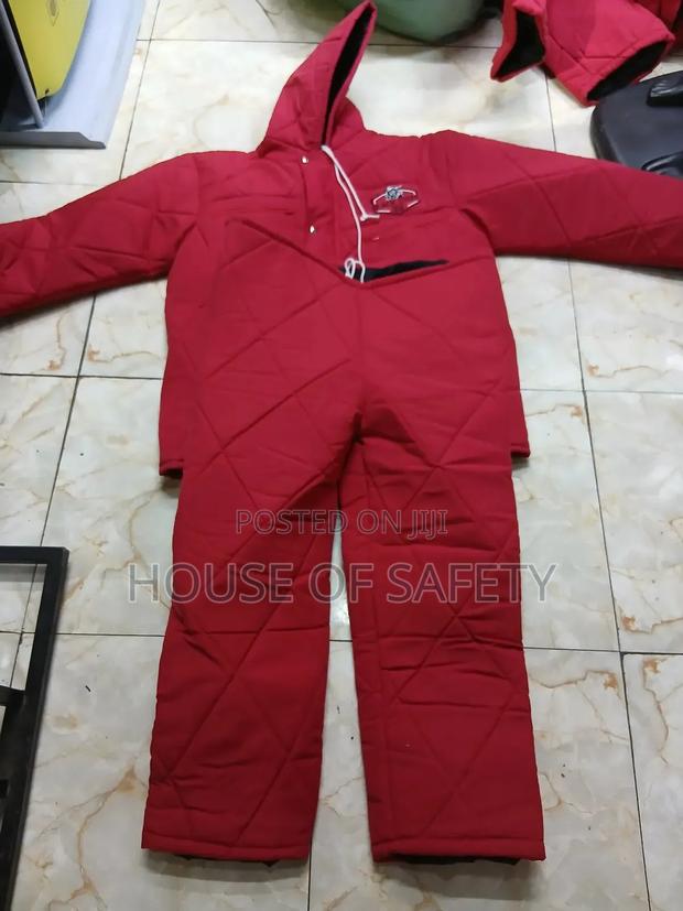 2pc Red Cold Room Suit - main view
