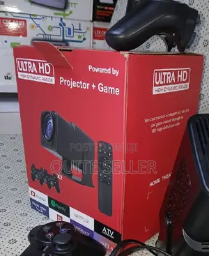 Ultra Hd Projector With Game Controller X2 Projector