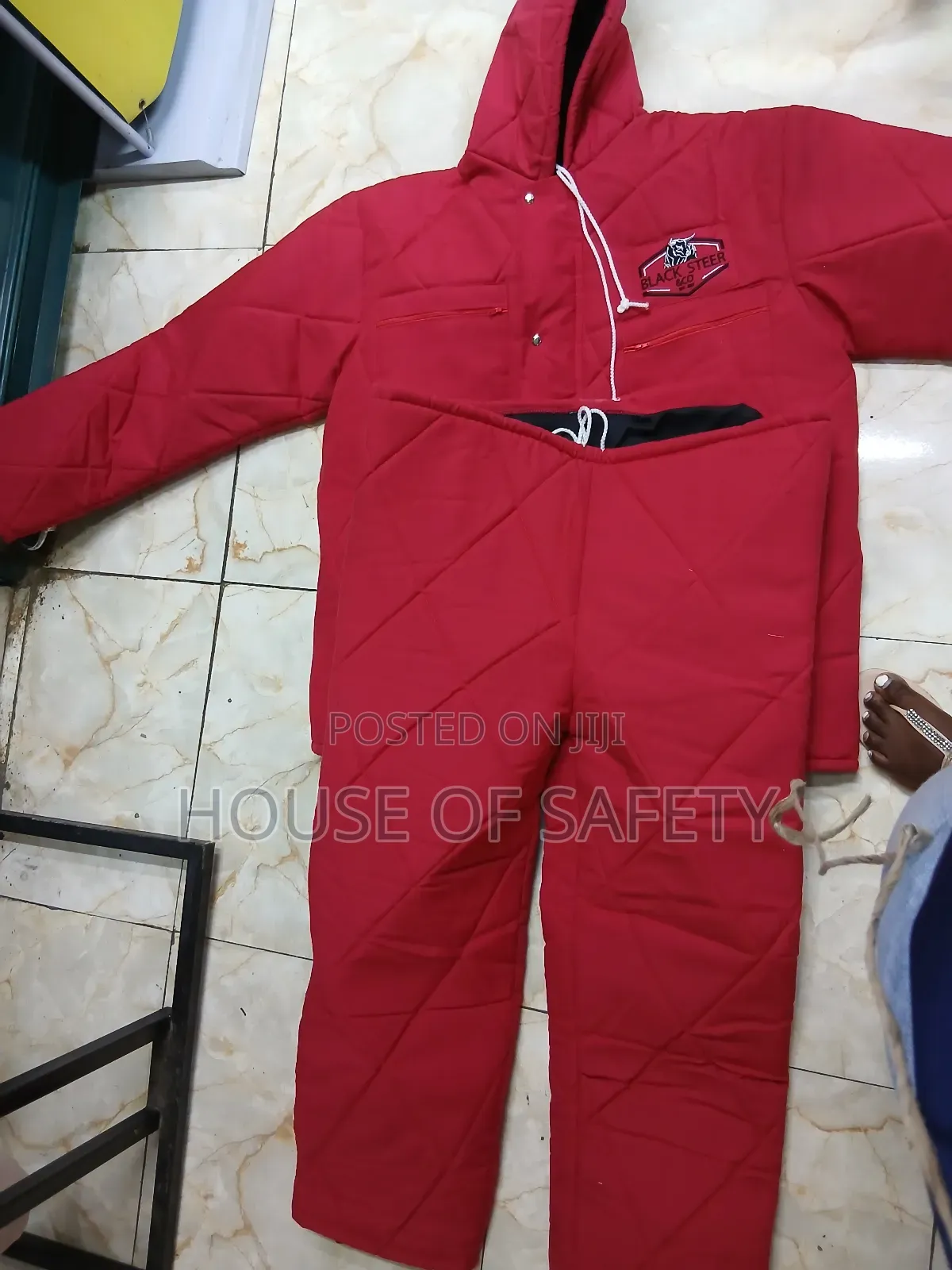 One Size Fit All Eskimo Suit Red