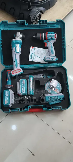 Brand New Total Drill Cordless Drill+Cordless Grinder