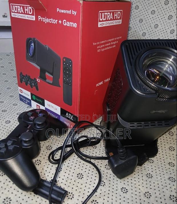 Hy320 Ultra Hd Projector With Game Controller X2 Content . . . - main view
