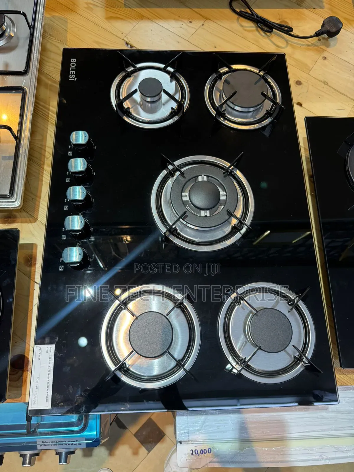 Bolesi 5 Gas Burner Inbuilt