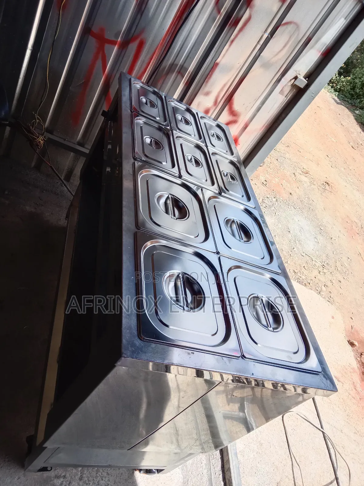 Commercial Food Warmer – Stainless Steel Body