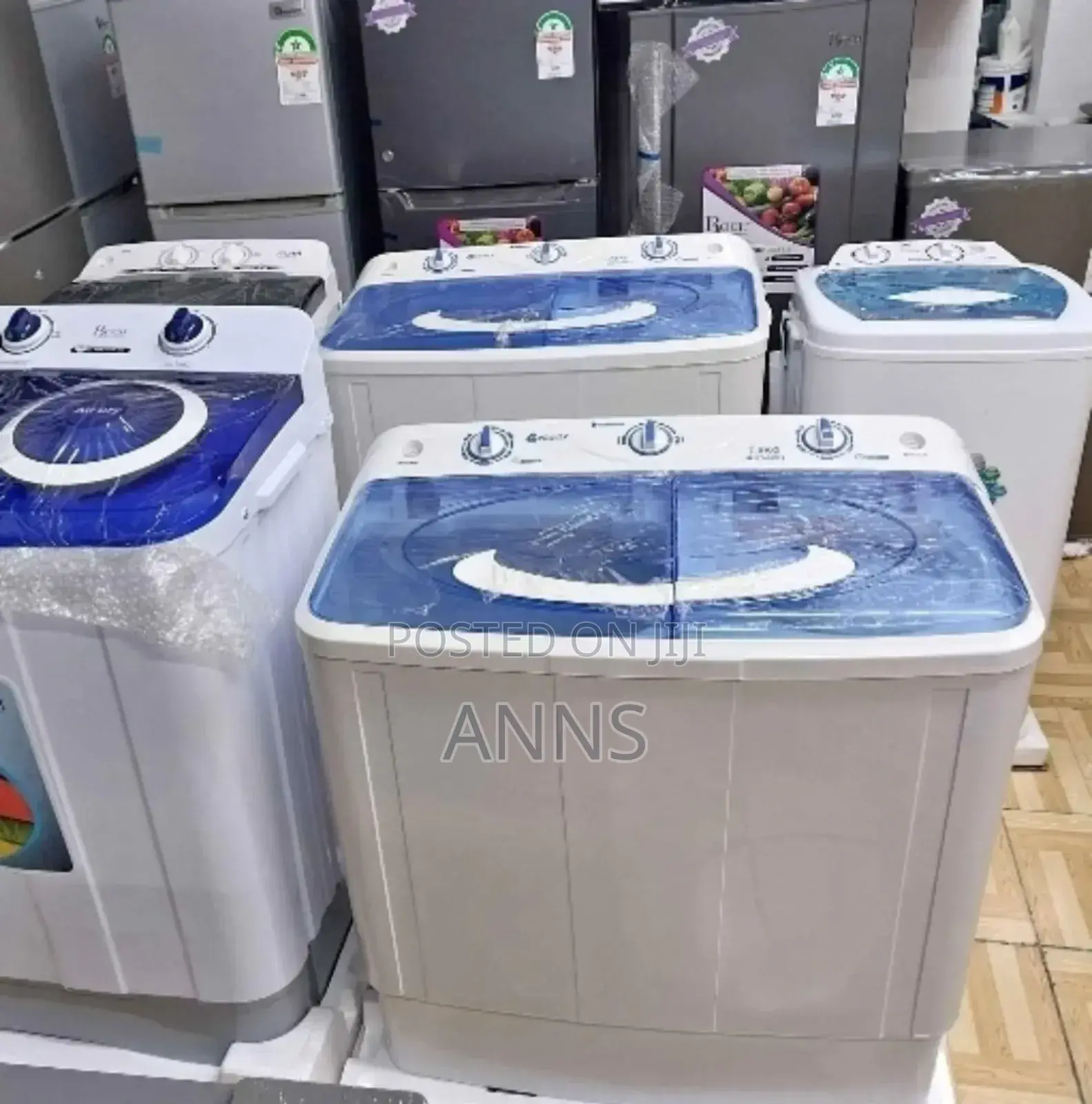 Nunix 7.5 KGS Twin Tub Washing Machine Top Loading Nu/7.