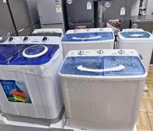 Nunix 7.5 KGS Twin Tub Washing Machine (*Nu/7.- White)