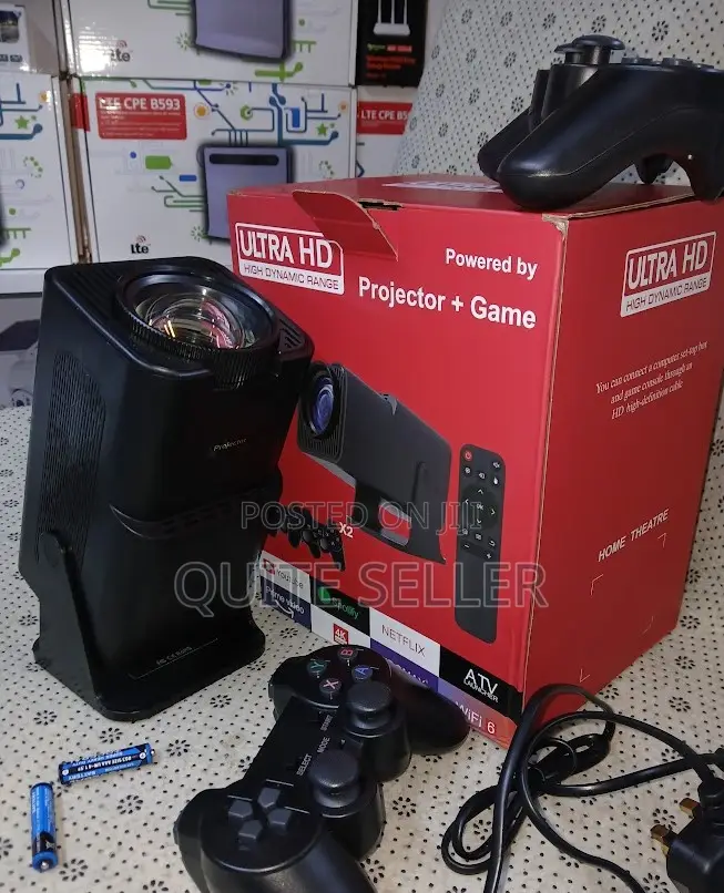 Game Controller X2 Ultra Hd Portable Projector