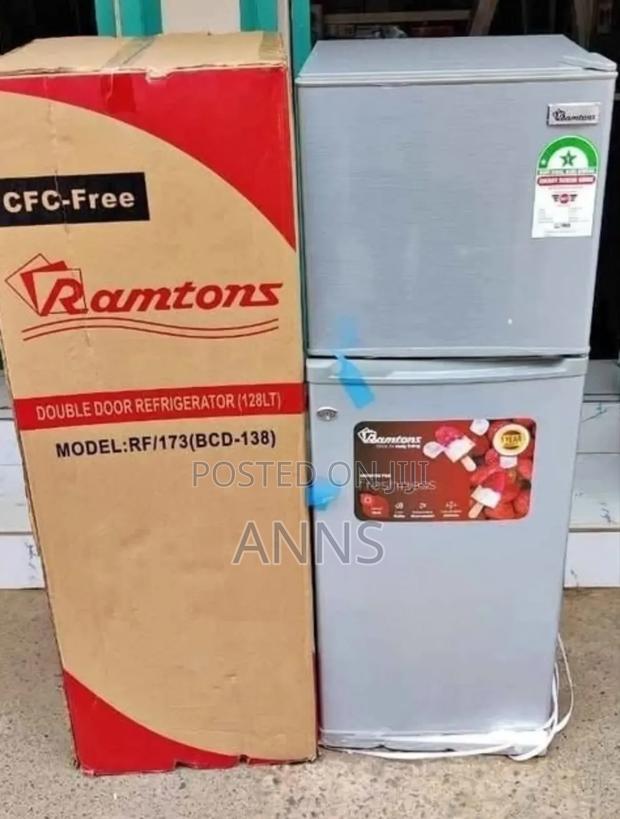 Ramptons 128 Litres Double Door Refrigerator (Rf-173*r)