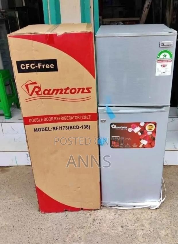 Ramptons 128 L Double Door Refrigerator (Rf-173*r)