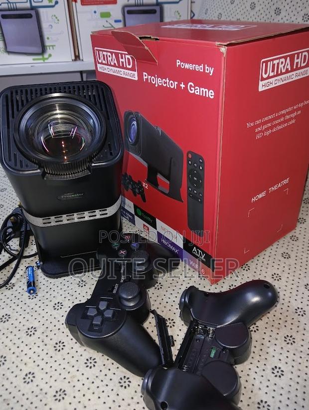 Hy320 Native 1920*1080p Portable Projetor With Game Controller X2 - thumbnail 2