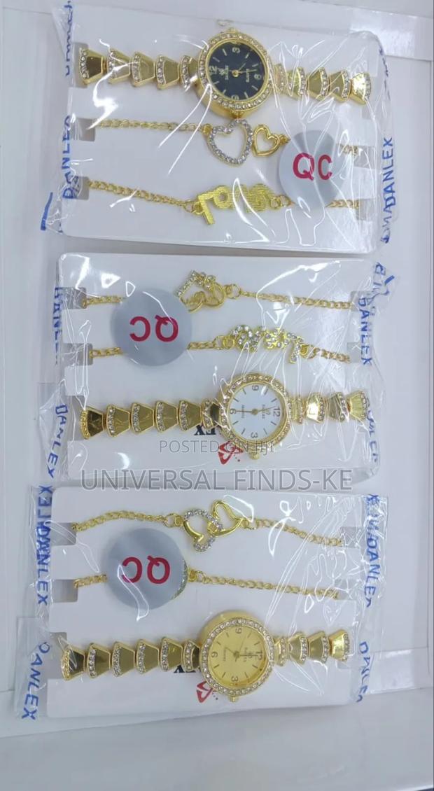 Metallic Ladies Watch - main view