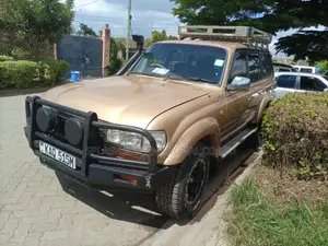 Toyota Land Cruiser 1992 Gold